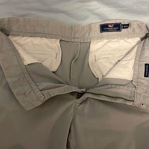 Worn 2 times, Vineyard Vines grey khaki pants, excellent condition